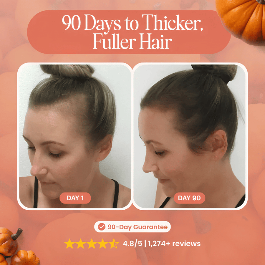 Pumpkin Seed Oil with Saw Palmetto for Stronger, Thicker Hair