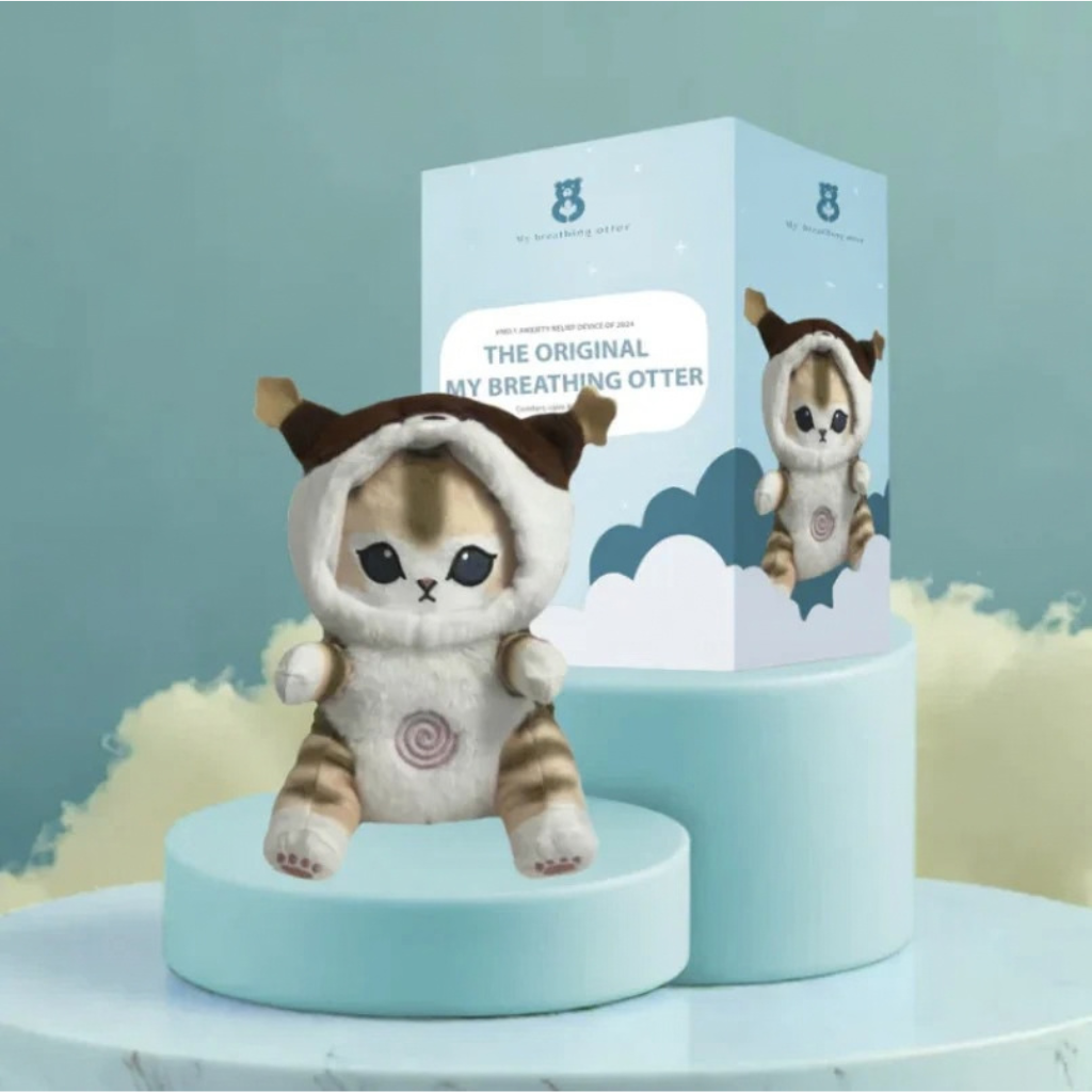 Breathing Plush Toy for Anxiety Relief – Calming Stuffed Animal for Sleep, Kids & Adults