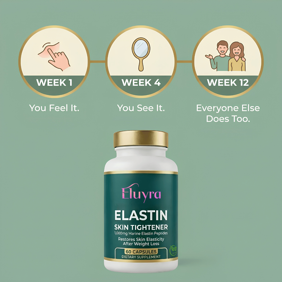 Marine Elastin Peptides Supplement – Skin Elasticity Support