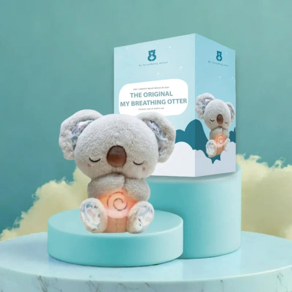 Breathing Plush Toy for Anxiety Relief – Calming Stuffed Animal for Sleep, Kids & Adults