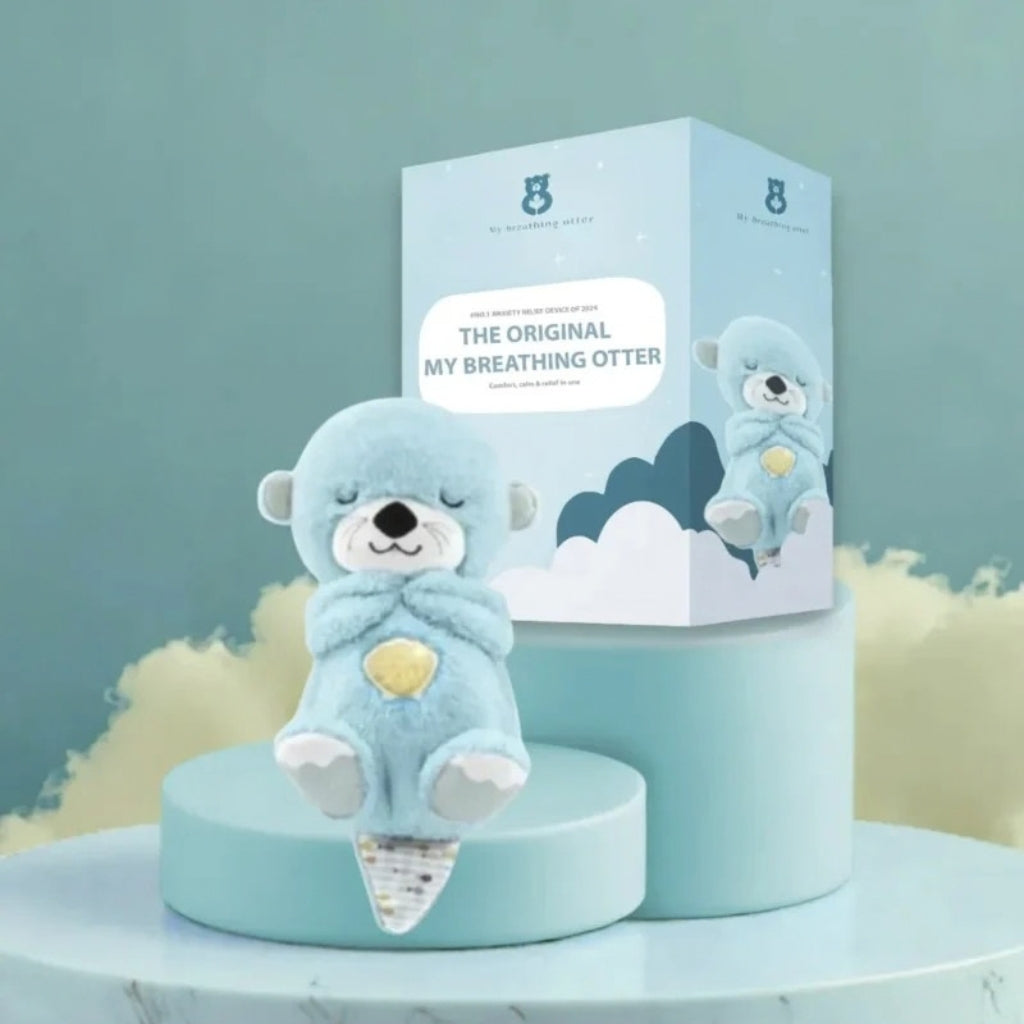 Breathing Plush Toy for Anxiety Relief – Calming Stuffed Animal for Sleep, Kids & Adults