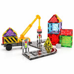 Magnetic Construction City Building Set