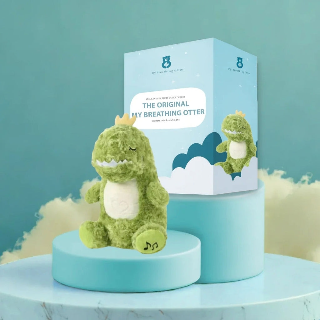 Breathing Plush Toy for Anxiety Relief – Calming Stuffed Animal for Sleep, Kids & Adults