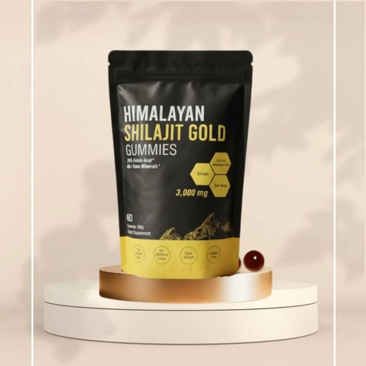 Himalayan Shilajit Gummies for Energy and Recovery