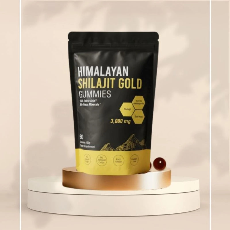 Himalayan Shilajit Gummies for Energy and Recovery