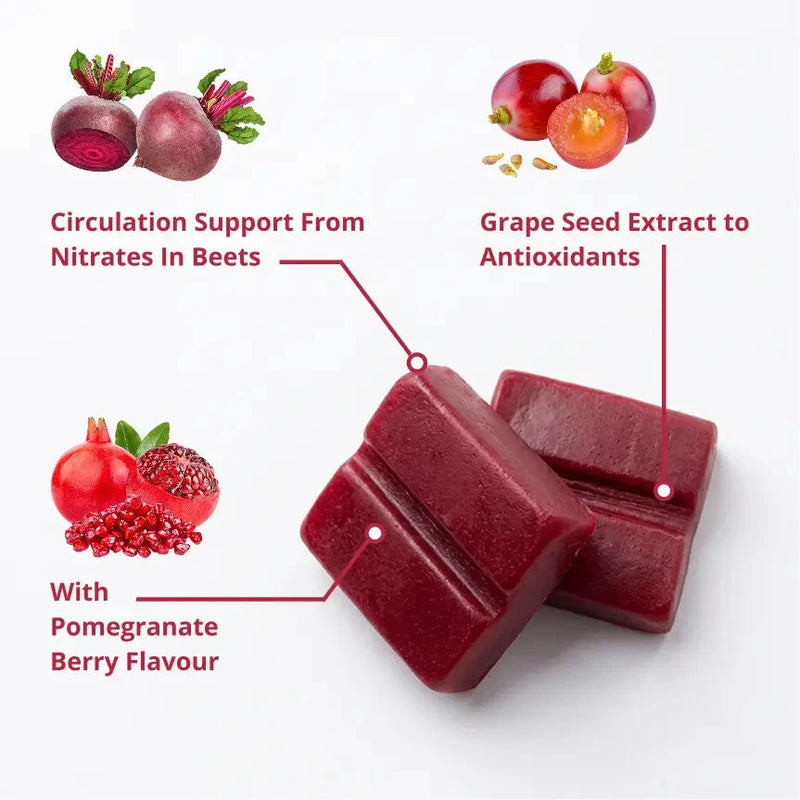 Beetroot Chew Supplement for Daily Energy & Support