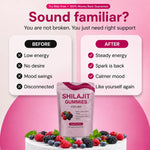 Shilajit Gummies for Her Energy Mood and Vitality