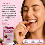 Shilajit Gummies for Her Energy Mood and Vitality