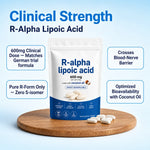 R-Alpha Lipoic Acid Softgels for Cellular Energy and Nerve Health Support