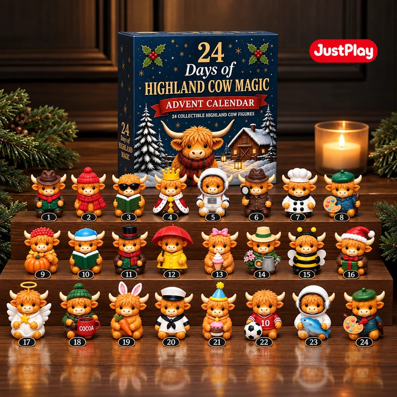 Highland Cow Advent Calendar