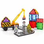 Magnetic Construction City Building Set
