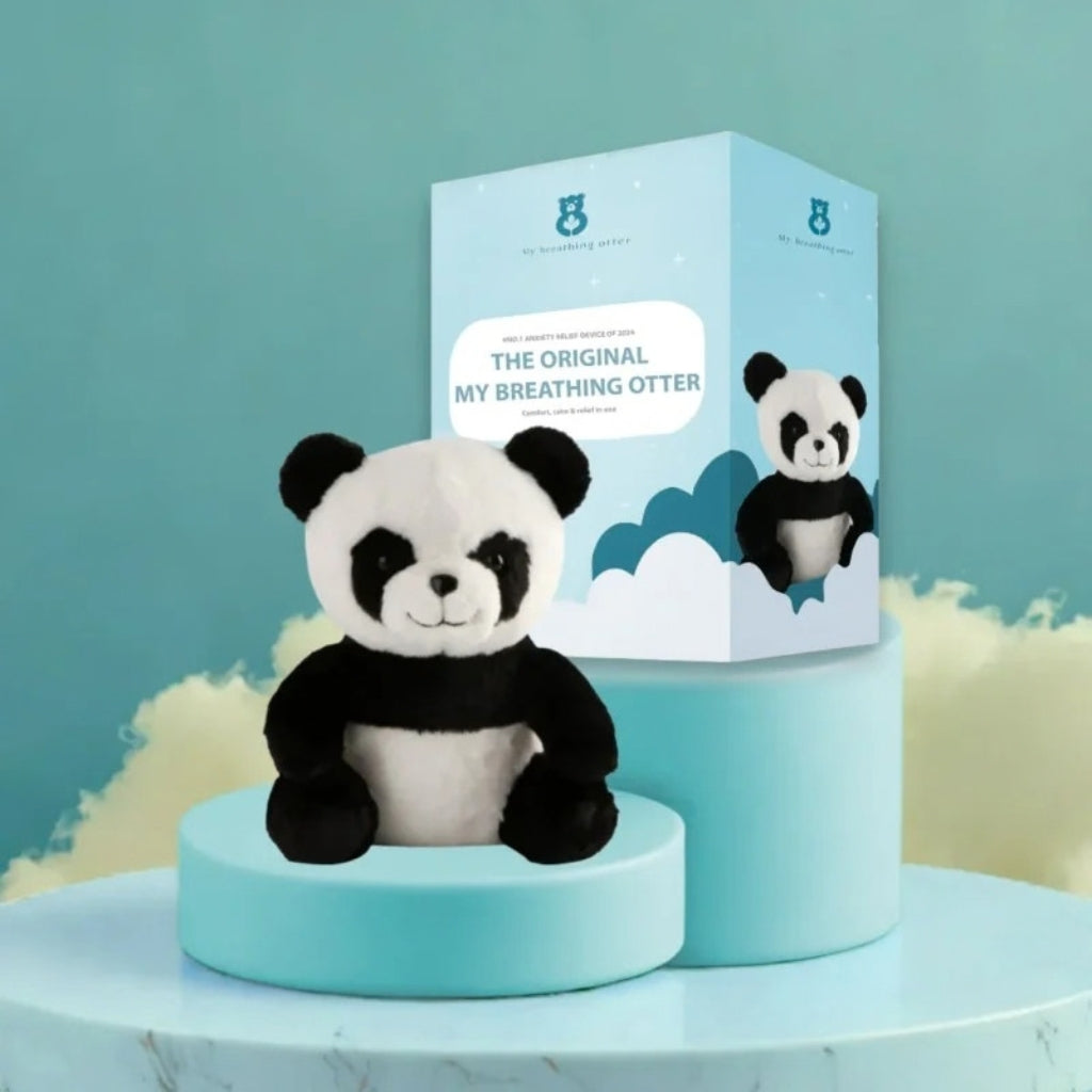 Breathing Plush Toy for Anxiety Relief – Calming Stuffed Animal for Sleep, Kids & Adults