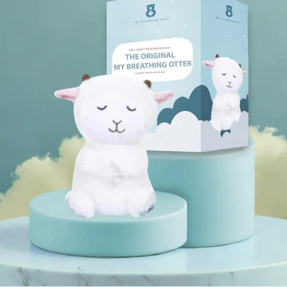 Breathing Plush Toy for Anxiety Relief – Calming Stuffed Animal for Sleep, Kids & Adults