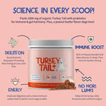 Turkey Tail Dog Supplement for Immune Support
