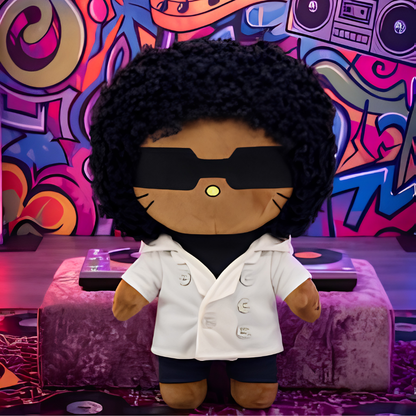 Hello Kitty Pop & Rap Artist Plushie| Limited Edition Viral Collectors Plush