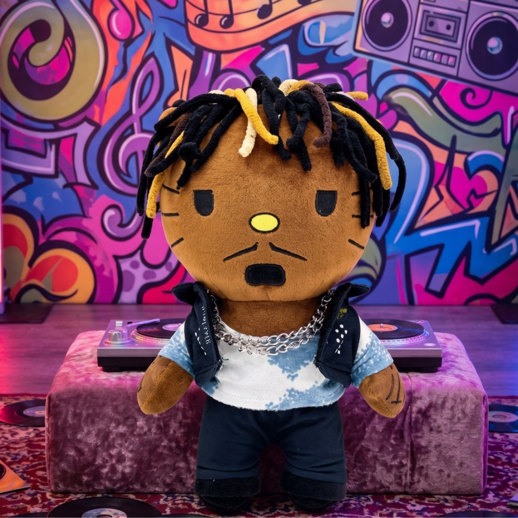 Hello Kitty Pop & Rap Artist Plushie| Limited Edition Viral Collectors Plush