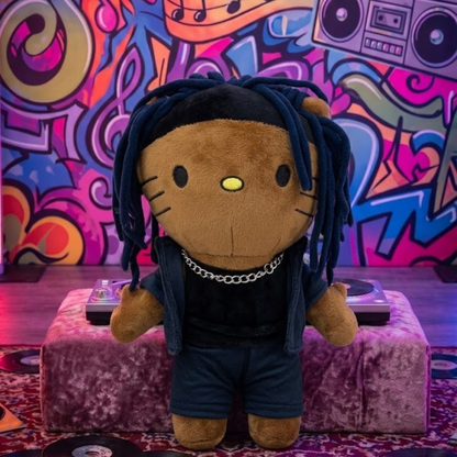 Hello Kitty Pop & Rap Artist Plushie| Limited Edition Viral Collectors Plush