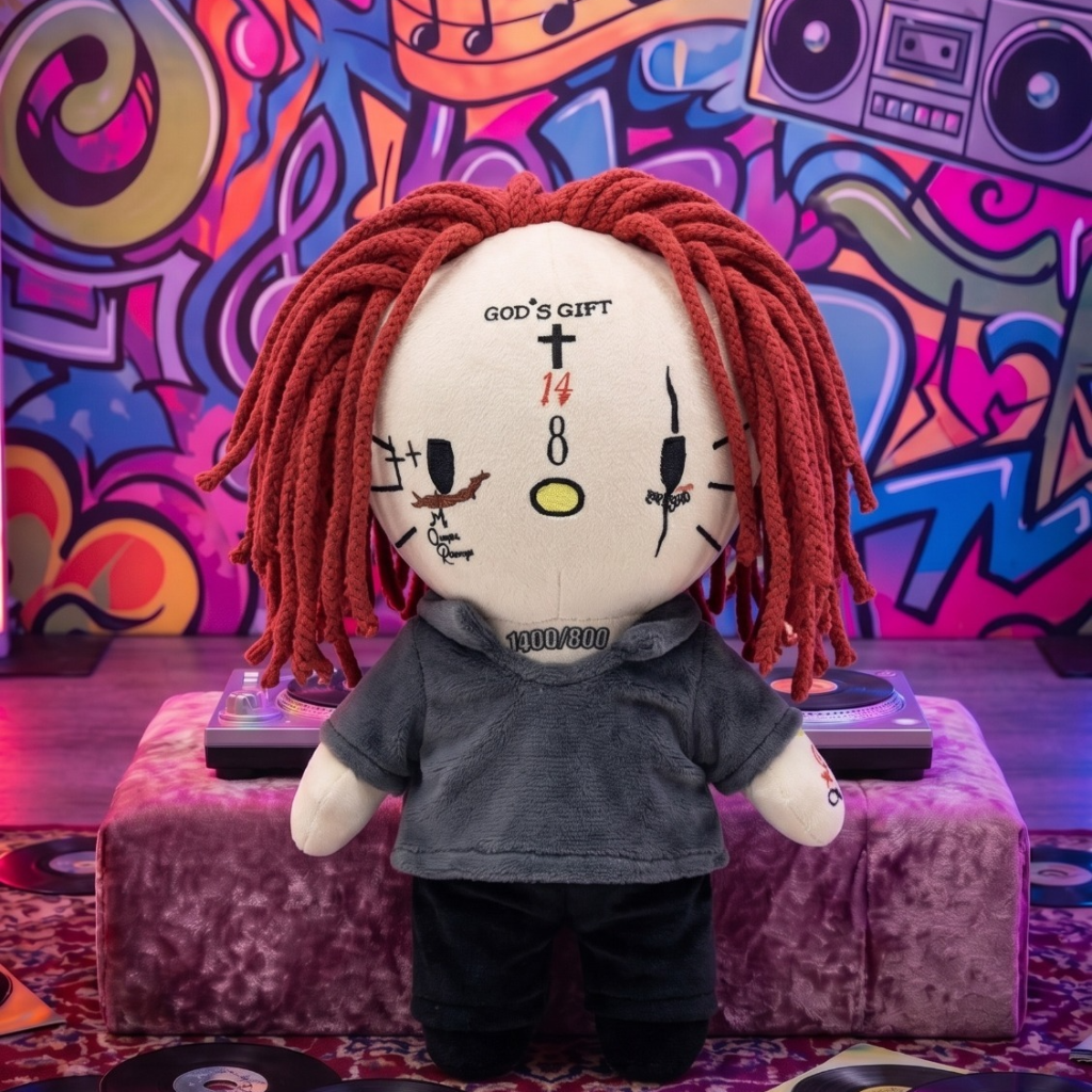 Hello Kitty Pop & Rap Artist Plushie| Limited Edition Viral Collectors Plush