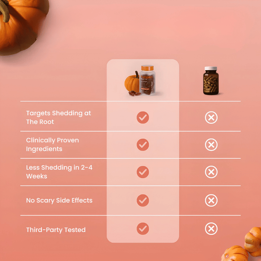 Pumpkin Seed Oil with Saw Palmetto for Stronger, Thicker Hair