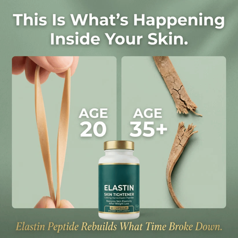 Marine Elastin Peptides Supplement – Skin Elasticity Support