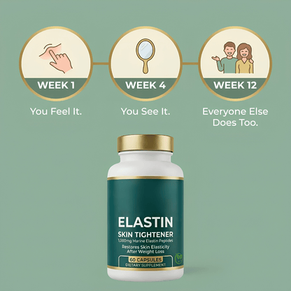 Marine Elastin Peptides Supplement – Skin Elasticity Support