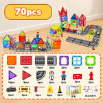 Magnetic Construction City Building Set