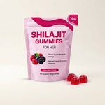 Shilajit Gummies for Her Energy Mood and Vitality