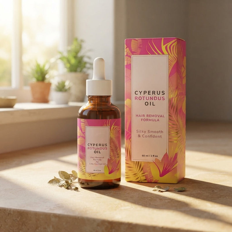 Cyperus Rotundus Botanical Hair Growth Slowing Oil