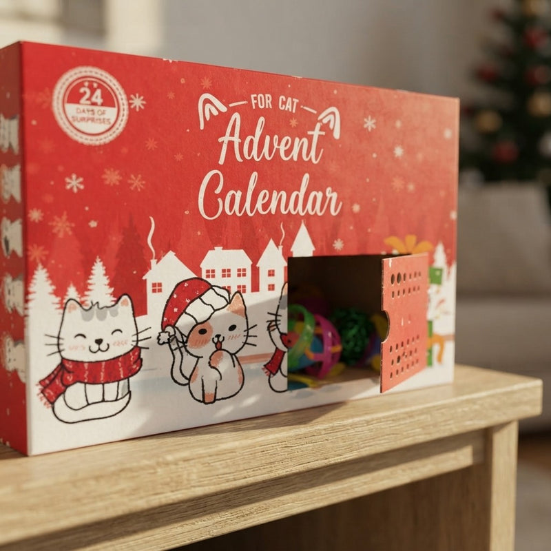 Cat Toy Christmas Advent Calendar