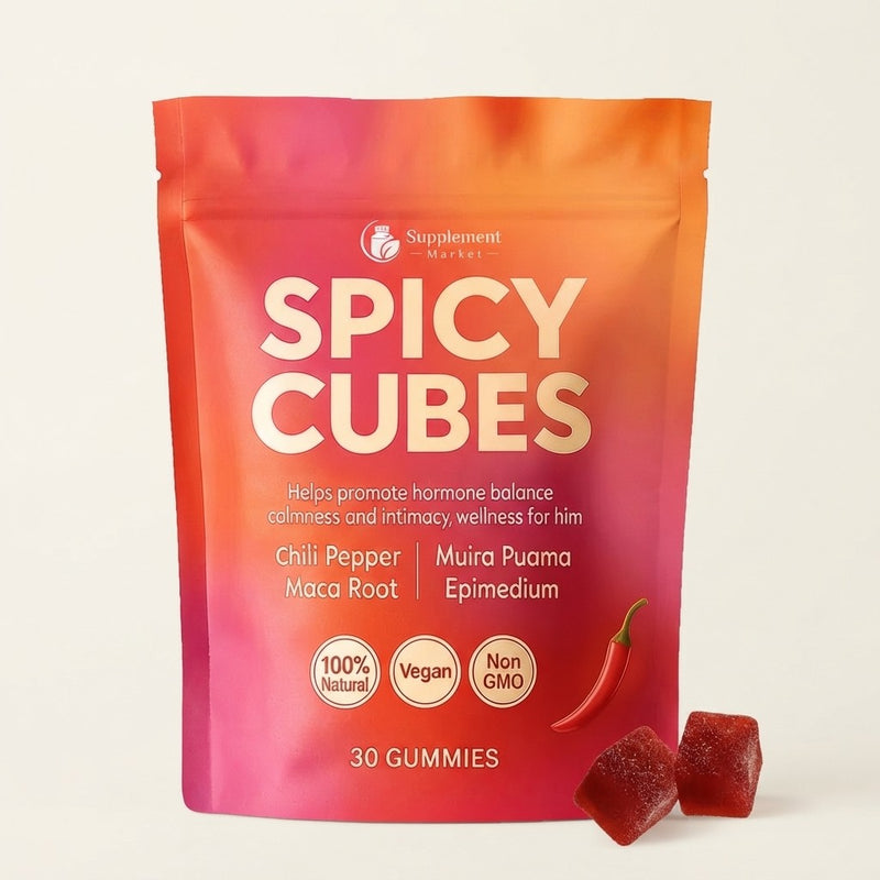 Spicy Peach Botanical Mood Support Gummies
